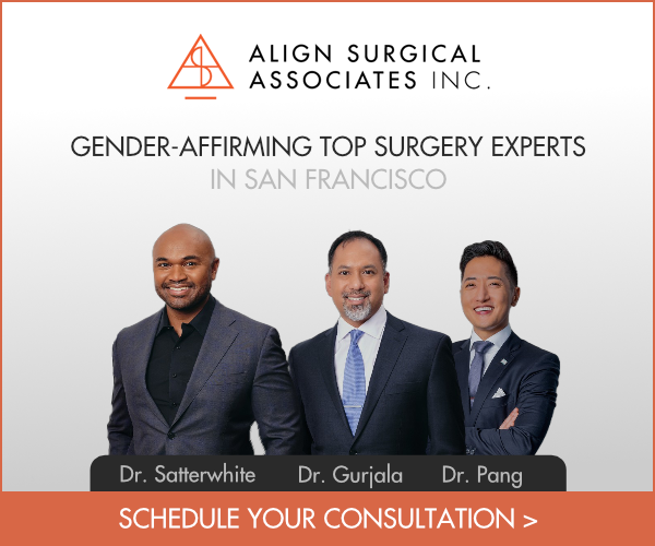 Dr. Thomas Satterwhite, Dr. Dev Gurjala and Dr. John Henry Pang - Top Surgery in San Francisco